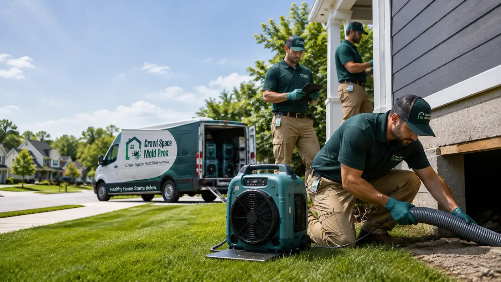Crawl Space Mold Removal in Elmira, OR
